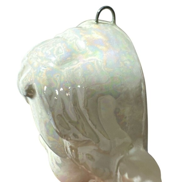 Vintage 1980s Scioto Signed Cherub Angel Ornaments‎ Set of 4 Baby Angel Faces - Picture 3 of 3